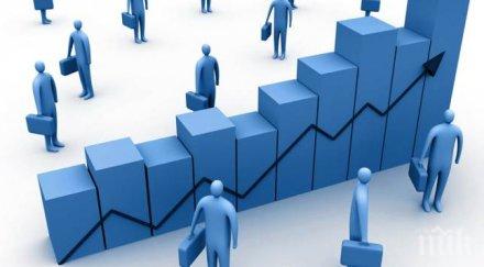 подобрява бизнес климатът промишлеността търговията дребно сектора услугите