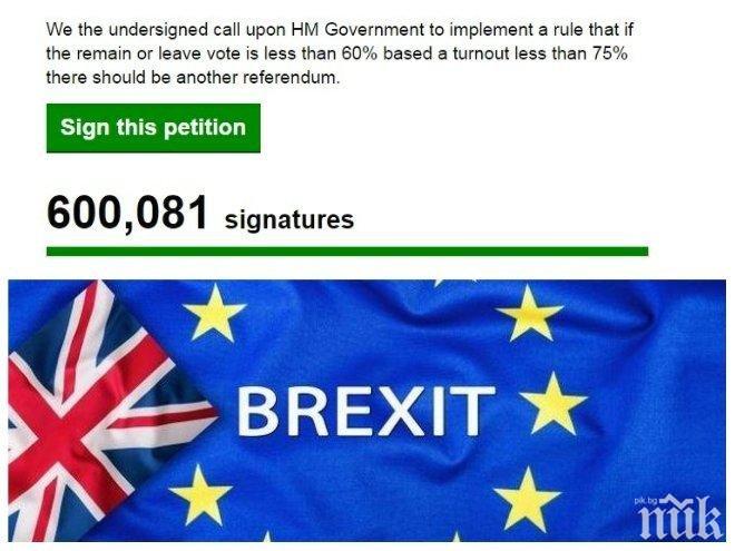 Разследват подписката за нов референдум на Острова заради фалшиви подписи
