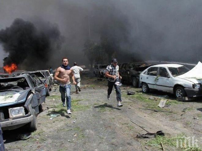 Най-малко петима души са загинали при нападение на камикадзе в Ливан
