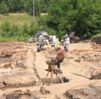 Археолози откриха селище с антични къщи в София