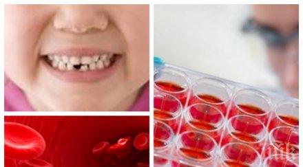 революционно лекуват левкемия стволови клетки млечни зъби