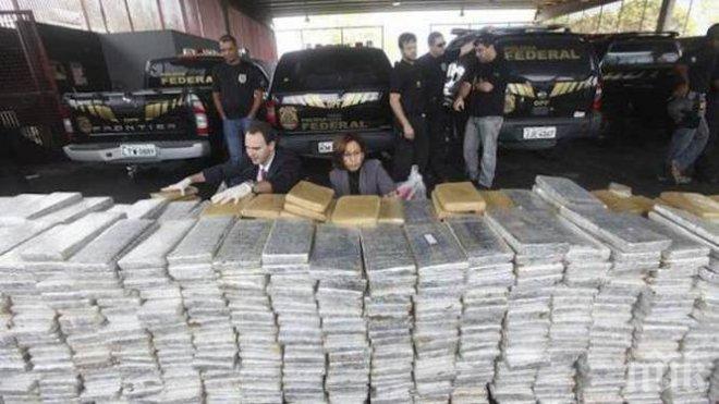 АКЦИЯ! Конфискуваха 11 тона кокаин в Колумбия