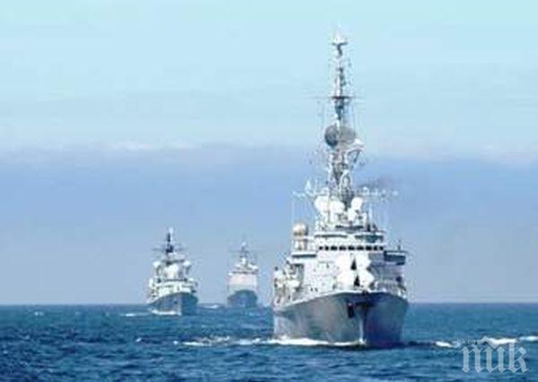 Опасен инцидент в Средиземно море! Руски кораб замалко да се забие в американски ракетен крайцер