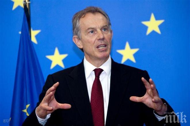 Тони Блеър се самопредложи да води преговорите с ЕС за Брекзита