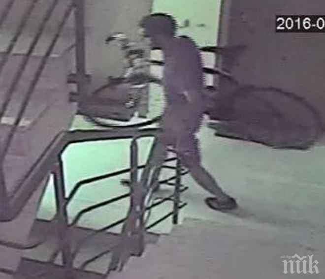 Наглец сви колело от блок в София