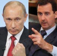 Асад: Сирия тясно координира военните операции срещу терористите с Русия и Иран