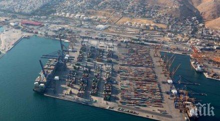 китайци купуват голямото гръцко пристанище