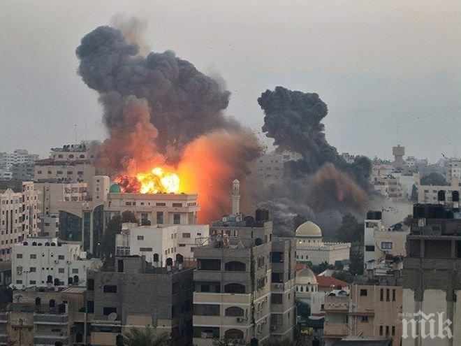 Войната продължава! ВВС на Израел удариха четири обекта на Хамас
