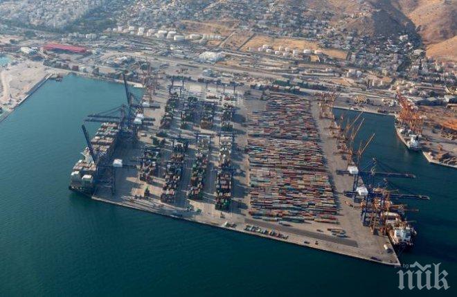 Китайци купуват най-голямото гръцко пристанище