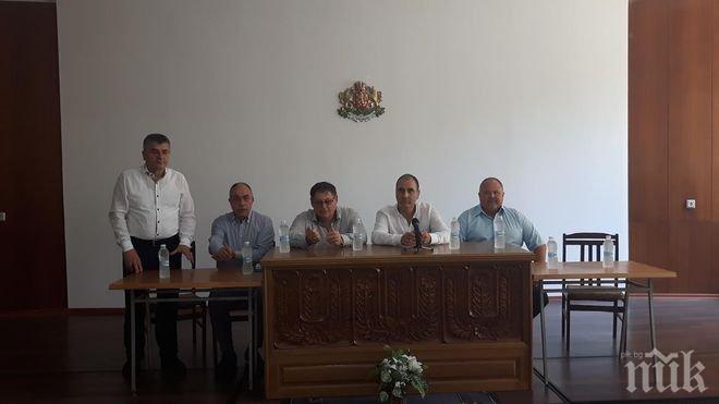 Цветан Цветанов: Държавата ще застане с всички възможни средства, за да може да се реализира проектът за пречиствателна станция за питейни води в Шумен

