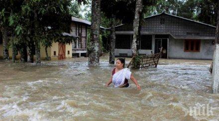 наводненията предстоят сезонът мусоните започна индия
