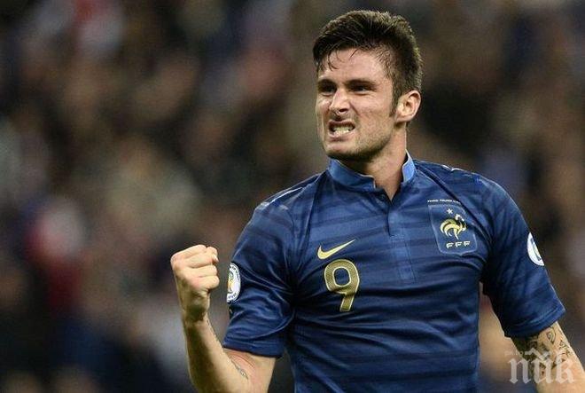 Франция откри срещу Исландия