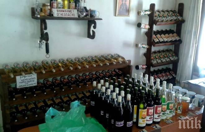 Разбиха незаконни складове за алкохол в Ахелой