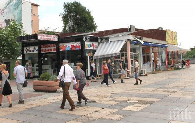 Разкарват палачинките от центъра на Пловдив