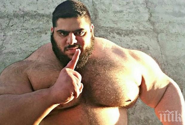 ЕКСКЛУЗИВНО! Иранският Хълк се хвърля срещу Ислямска държава с голи ръце!