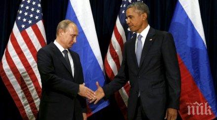 путин обама засилват сътрудничеството сирия
