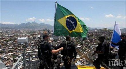 бразилия мобилизира всички ресурси необходими сигурността олимпийските игри