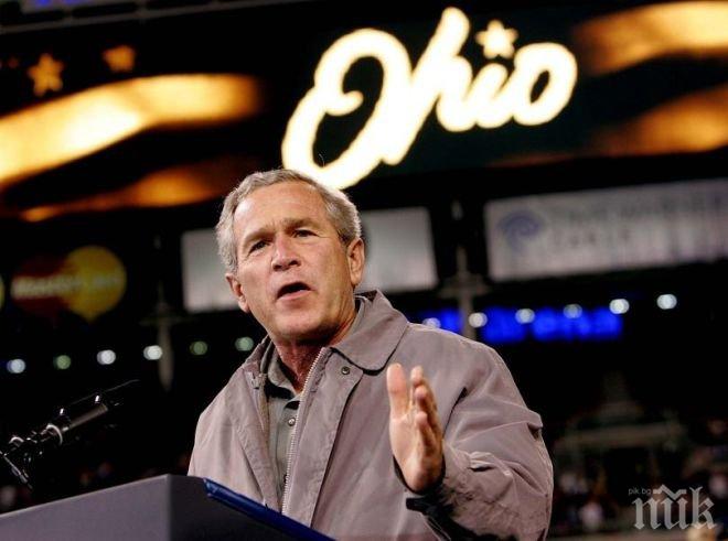Джордж Буш продължава да смята, че светът се чувства по-добре без Саддам Хюсеин