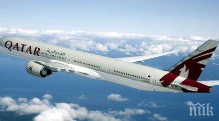 става небето румъния катарски самолет кацна аварийно