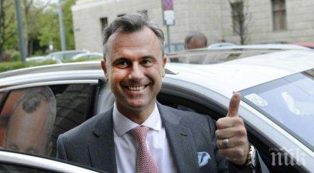 крайно десният австрийски лидер норберт хофер изказа напускане