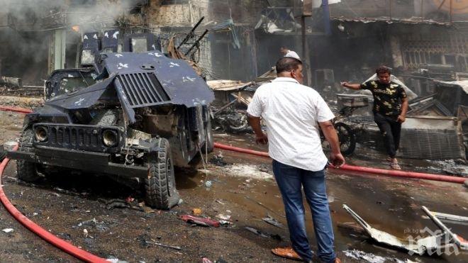 Жертвите от атентата в шиитското светилище край Багдад са вече 30 души