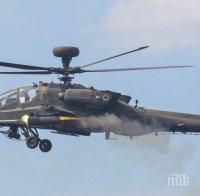 УНИКАЛНО ВИДЕО: Вижте кадрите от последните секунди на акцията и свалянето на руския хеликоптер от 