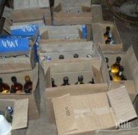 Удар! Разбиха БГ банда, изнасяла алкохол менте в Гърция
