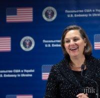 Нюланд обсъди с албанските лидери излизането на Македония от политическата криза 