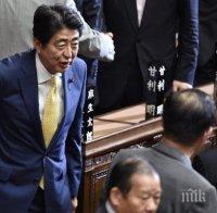 Управляващата коалиция в Япония води на изборите за горна камара на парламента