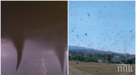 смерч връхлетя овча купел видео