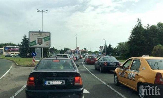 ВНИМАНИЕ! Страшна тапа на влизане в Бургас от Южното Черноморие