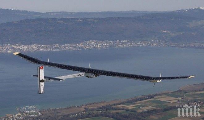 Слънчевият самолет ще прелети над Средиземно море на 11 и 12 юли