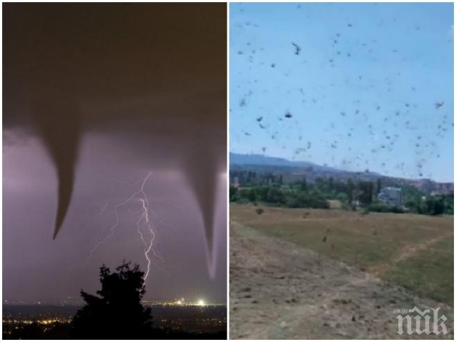 Смерч връхлетя Овча купел (ВИДЕО)
