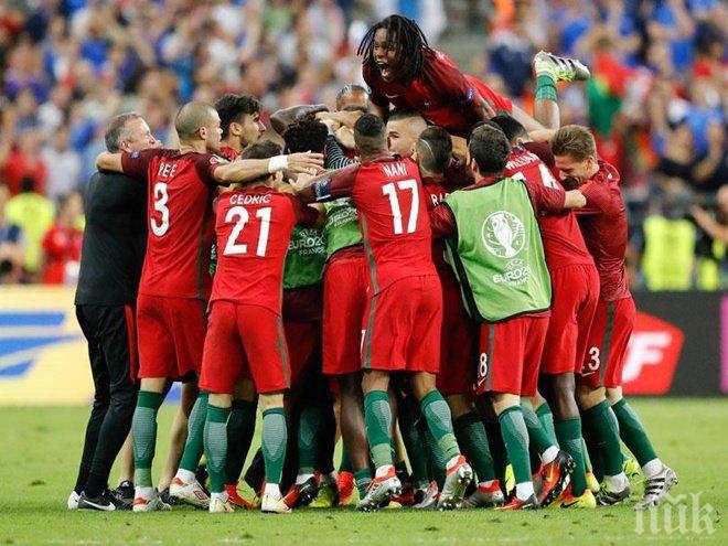 След 12 години чакане! Роналдо и Португалия в сълзи от радост! Уникален гол реши финала (ОБНОВЕНА С ВИДЕО+СНИМКИ)