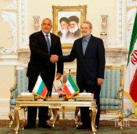 Али Лариджани към Борисов: Иран гледа на България като на врата към Европа
