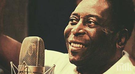 сензация краля футбола пеле пее откриването олимпиадата рио