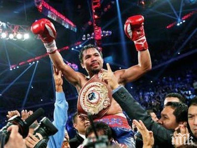 Пакиао разкри дали се завръща на ринга