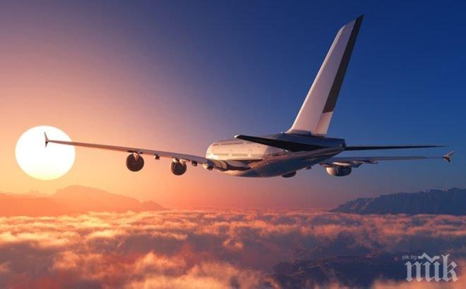 ОТ ПОСЛЕДНИТЕ МИНУТИ! Самолет се приземи извънредно в Единбург
