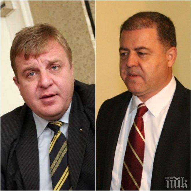 Лидерът на ВМРО Красимир Каракачанов попиля Ненчев за наборната казарма