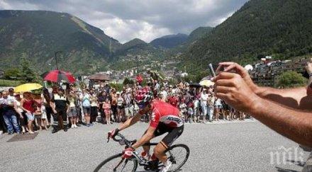 куриозен етапа беляза изкачването монт венту