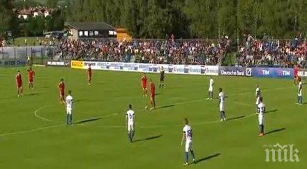 груба грешка армейците сами изравниха резултата интер