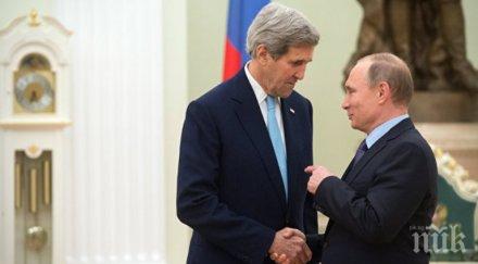путин кери договорили засилят натиска джихадистите
