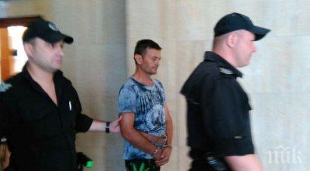 извънредно убиецът борислав посягал приятелката оставиха ареста