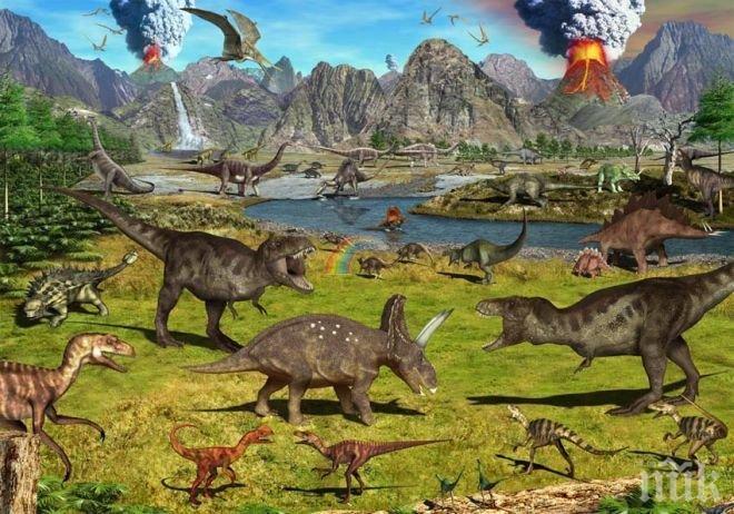 Нова теория за гибелта на динозаврите! Измряли от студ заради петролни сажди