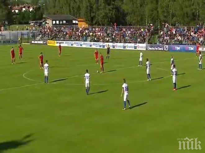 Груба грешка! Армейците сами си изравниха резултата срещу Интер