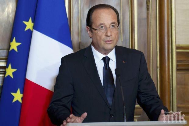Оланд спешно се връща в Париж след атаката в Ница