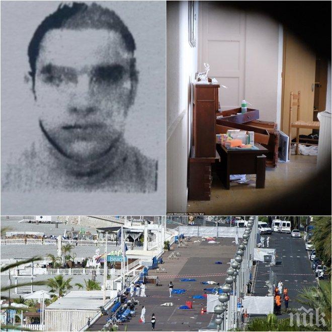 ПЪРВО В ПИК! Потресаващи разкрития за терориста от Ница: Биел жена си, взимал дрога и не бил стъпвал в джамия (ШОКИРАЩИ СНИМКИ 18+)