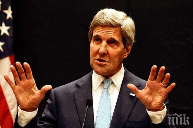 Кери: Нужни са сили и решимост, за да сложим край на общия враг в лицето на терористите

