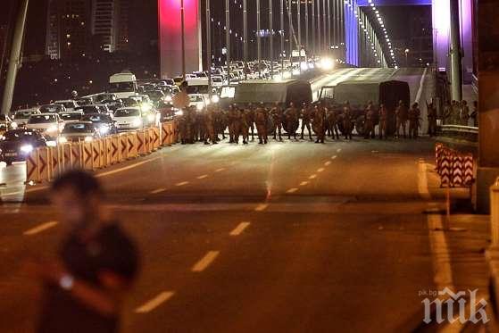  3-ма ранени при опит да преминат моста на Босфора 