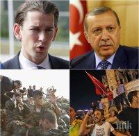 ИЗВЪНРЕДНО! Австрия осъди жестоко Ердоган: ЕС трябва да се намеси, превратът е извинения за тирания